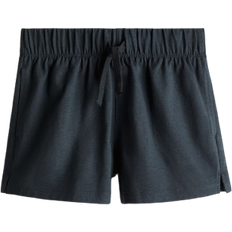 H&M Cotton Jersey Shorts - Dark Grey (1276620006)