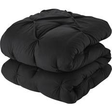 Sweet Home Collection Comforter Set 8 Piece Bed in a Bag Design Bed Linen Black (259.1x228.6cm)