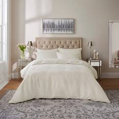 Dorma Luxe Wisteria Duvet Cover Beige (200x135cm)