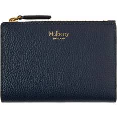 Mulberry Wallets & Key Holders Mulberry Continental Leather Bifold Zip Purse - Night Sky