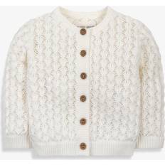 Babies Cardigans The Little Tailor Baby Cotton Pointelle Cardigan