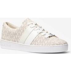 Michael Kors Trainers Michael Kors Keaton Striped Signature Logo Trainers - Natural