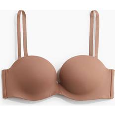 H&M Super Push Up Balconette Rintaliivit Mikrokuitua - Beige