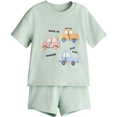 12-18M Other Sets H&M Baby 2-Piece Cotton Set - Green