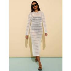 Baukjen Zarah Crochet Dress - Soft White