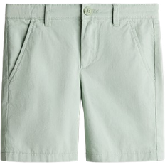 H&M Cotton Chino Shorts - Sage Green (1270438006)