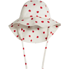 3-6M Accessories H&M Patterned Cotton Sun Hat - Beige
