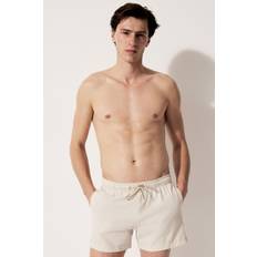 H&M Badeshorts I Bæk Og Bølge - Beige