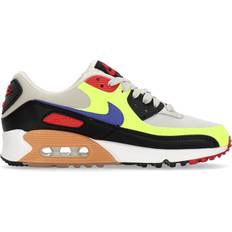 Nike Air Max 90 W - Light Bone/Volt/Black/Light Ultramarine