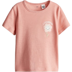 Orange Children's Clothing H&M Girls Printed Top - Orange