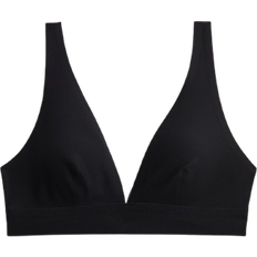 Seamless Bras H&M Soft Microfibre Bra - Black