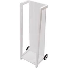 White Firewood Baskets Symple Stuff FireplaceSteel Log Carrier White