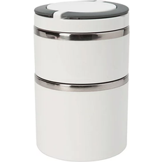 Kitchen Details 2-Tier Round Twist Food Container 0.25gal