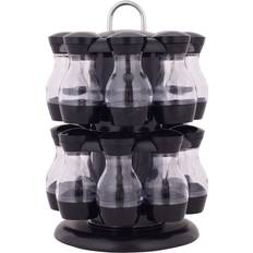 Symple Stuff 16-Jar Free-Standing Spice Rack 28cm H x 19cm W x 19cm D