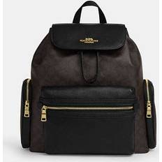 Coach Outlet Baby Backpack In Signature Canvas - Beige