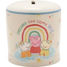 WIDDOP and Co Peppa Pig Ceramic Money Box 8.9cm x 8.3cm