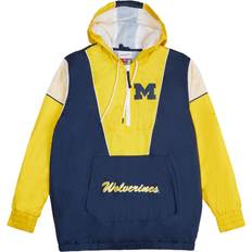 Multifarvet Regnjakker & Regnslag Mitchell & Ness Michigan Highlight Reel Windbreaker Gul