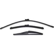 Tomtop Jms Front Rear Windscreen Wiper Blades Soft Rubber Replacement Fiat 500