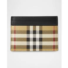 Men's Sandon Vintage Check Card Holder - Archive Beige