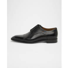 Derby Christian Louboutin Men's Top 5 Leather Derby Shoes - Black