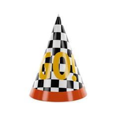 Partyhattar PartyDeco Partyhattar GO! Mix 6-pack
