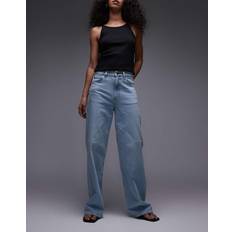 Arket Jeans Arket Lupine High Rise Wide Leg Jeans - Light Wash Blue