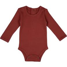 L'ovedbaby Organic Long-Sleeve Bodysuit in Spice