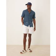 ASOS DESIGN Hvide Mellemlange Pull-On Shorts - Hvid
