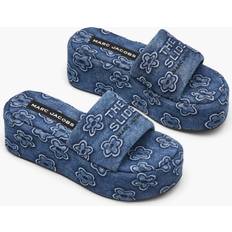 サンダル・ミュール Sandals - Marc Jacobs - Cotton - Blue Marc Jacobs The Daisy Denim Sandals | Blue | FARFETCH