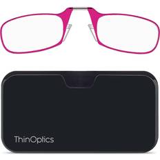 Pink Reading Glasses ThinOptics Reading Glasses 2.50 Pink Frames With Universal Pod