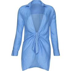 Pq Swim Millie Tie Tunic Coverup - Blueberry