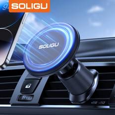 Mobile Device Holders Temu Strong Magnetic Phone Holder For Car Vent