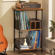 CD & Vinyl Storage 17 Stories Vinyl Record Storage Table 28.7 in H x 18.9 W x 13.7 in