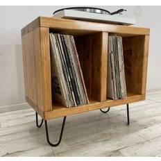 CD & Vinyl Storage Hokku Designs 2Sec Vinyl Record Storage 22 in 25 in