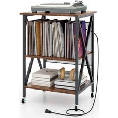 CD & Vinyl Storage 17 Stories Costway Record Player Stand