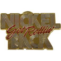 Emalje Brocher Nickelback Pin Badge/Get Rollin'