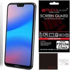 Screen Protectors TechGear 3 Pack Lcd Screen Protectors for Huawei P20 Lite