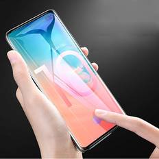 Screen Protectors Bakeey Bakeey Support Fingerprint Sensor Unlock 3D Curved Edge Tempered Glass Screen Protector For Samsung Galaxy S10 Galaxy S10 Plus