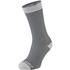 Sealskinz Waterproof Warm Weather Mid Length Sock - Grey