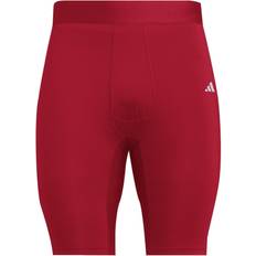 Fitness & Gymträning - Röda Tights adidas Tights Techfit - Röd