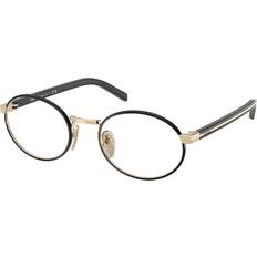 Briller & Læsebriller Prada Tilbehør Dame Gul 49 mm Tyl PR B55V Aav1O1 Optical Frame