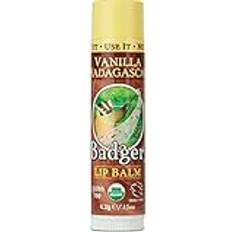 Badger Läppbalsam Badger Vanilla Madagaskar Läppbalm 4,2 g