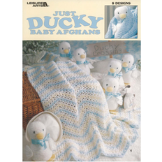 Needlework Patterns Leisure Arts Just Ducky Baby Afghans Crochet Book