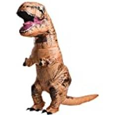 Rubies Jurassic World T-Rex Dinosaurie Uppblåsbar Vuxen Kostym