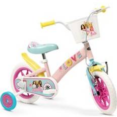 14" - Rosa Barncyklar Toimsa Barbie 12 Inches Bicycle Peach Kids Bike