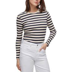 GOTS (Global Organic Textile Standard) Bluser Vila Viamelie O-neck L/S Top - Blå