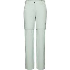 Outdoor Trousers - Silver Mammut Hiking V Zip Off Pants Convertible Trousers - Silver Sage
