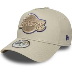 New Era Los Angeles La Lakers Baseball Cap.9 Forty Outline E Frame Stone Hat S25