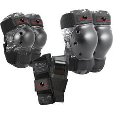 Inlines & Roller Skates Triple Eight Eight Ball Skate Pads 3-Pack