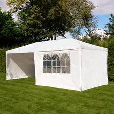 OHS Garden Gazebo Outdoor Party Tent Canopy PE Awning Marquee Waterproof One Size